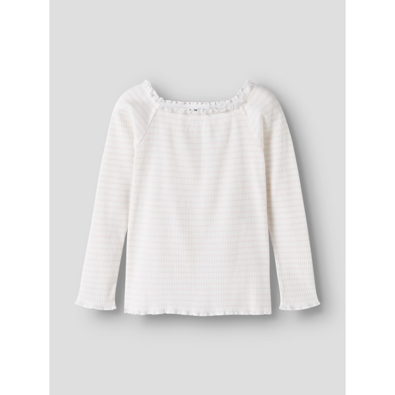 NAME IT KIDS Forta langærmet slim bluse - Cradle Pink