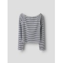 NAME IT KIDS Forta langærmet slim bluse - Navy Blazer