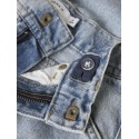 NAME IT KIDS Ryan Bermuda denim shorts - Light Blue Bleached Denim