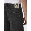 ONLY & SONS Carl Ballon Denim Shorts - Washed Black