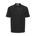 ONLY & SONS Moon Regular S/S Strik Polo - Sort