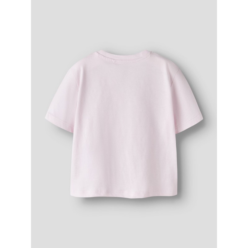 NAME IT  Mini Vilinse Kort T-shirt - Cradle Pink