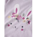 NAME IT Mini Vilinse Kort T-shirt - Lavender Fog