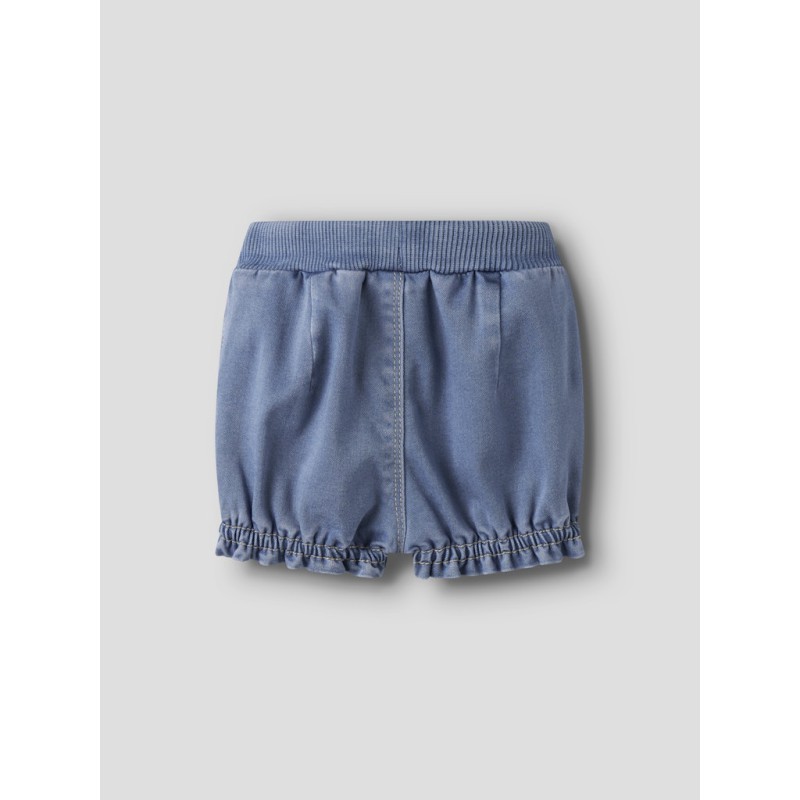 NAME IT Baby Bella Baggy Denim Bloomer - Light Blue Denim