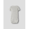 NAME IT Baby Bani Kortærmet Bodystocking - Shadow