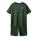 NAME IT Mini Demu S/S Shorts Sæt - Greener Pastures