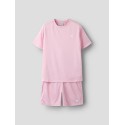 NAME IT Mini Demu S/S Shorts Sæt - Romance Rose