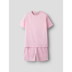 NAME IT Mini Demu S/S Shorts Sæt - Romance Rose