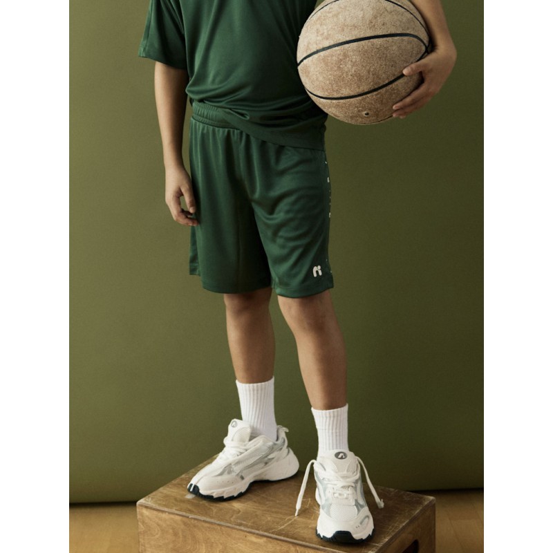NAME IT Kids Demu S/S Shorts Sæt - Greener Pastures