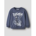 NAME IT Mini Donvu Regular Sweatshirt - Vintage Indigo