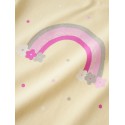 NAME IT Mini Dottas S/S Top - Pear Sorbet