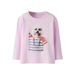 NAME IT Mini Votea L/S Regular Bluse - Pirouette