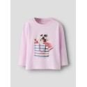 NAME IT Mini Votea L/S Regular Bluse - Pirouette