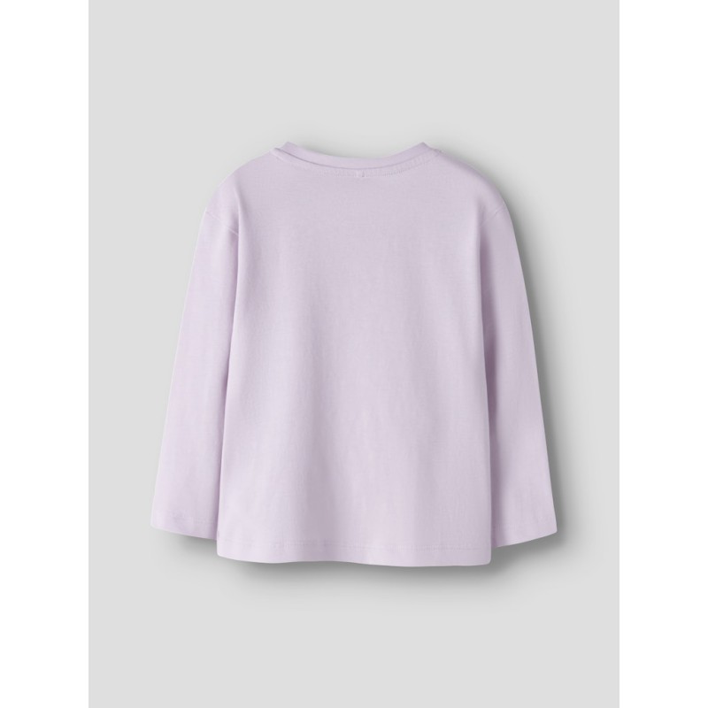 NAME IT Mini Votea L/S Regular Bluse - Lavender Fog