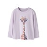 NAME IT Mini Votea L/S Regular Bluse - Lavender Fog