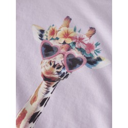 NAME IT Mini Votea L/S Regular Bluse - Lavender Fog