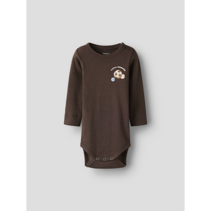 NAME IT Baby Davey L/S X-slim Bodystocking - Shopping Bag