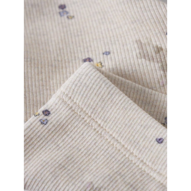 NAME IT Baby Dia Kab Leggings - Peyote Melange