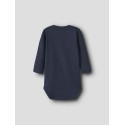 NAME IT Baby Door L/S Bodystocking - Navy Blazer