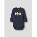 NAME IT Baby Door L/S Bodystocking - Navy Blazer