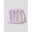 NAME IT Mini Dotiana Nederdel - Lavender Fog