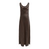 JDY Ines Vandfald Maxi Kjole - Shopping Bag"Brun"