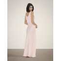 JDY Ines Vandfald Maxi Kjole - Rose Quartz