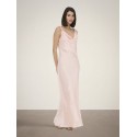 JDY Ines Vandfald Maxi Kjole - Rose Quartz