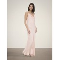 JDY Ines Vandfald Maxi Kjole - Rose Quartz