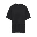 ONLY Mexa kortærmet blonde t-shirt - Black