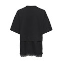 ONLY Mexa kortærmet blonde t-shirt - Black