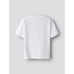 NAME IT MINI Henni kortærmet t-shirt - Bright White