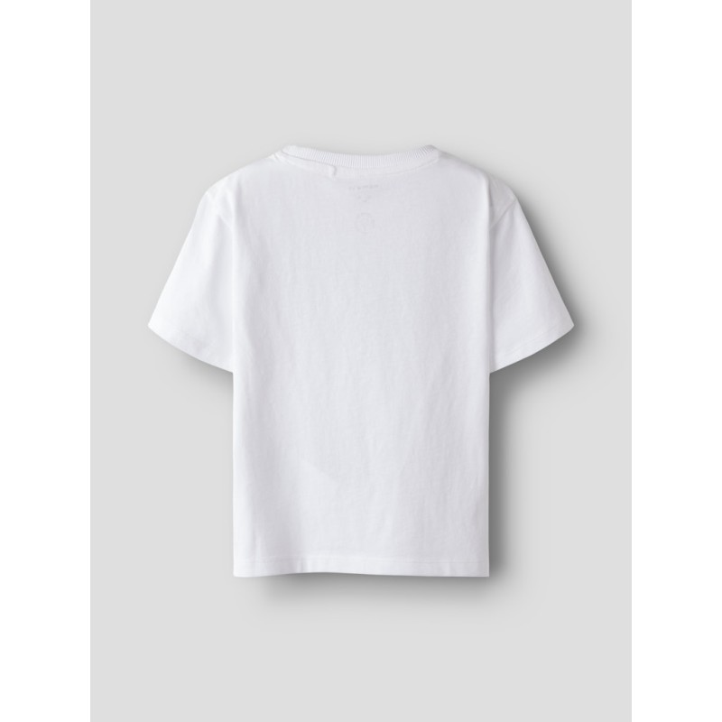 NAME IT MINI Henni kortærmet t-shirt - Bright White