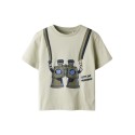 NAME IT MINI Henni kortærmet t-shirt - Swamp