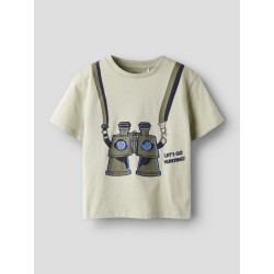 NAME IT MINI Henni kortærmet t-shirt - Swamp