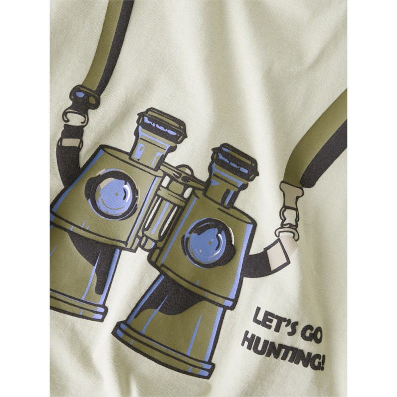 NAME IT MINI Henni kortærmet t-shirt - Swamp