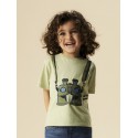 NAME IT MINI Henni kortærmet t-shirt - Swamp