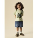 NAME IT MINI Henni kortærmet t-shirt - Swamp