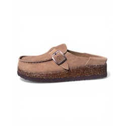 MORSØ Dame Skvulp Bio Slippers - Camel