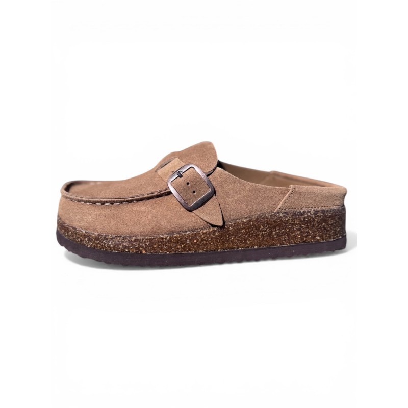 MORSØ Dame Skvulp Bio Slippers - Camel