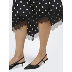 ONLY Bella Satin Blonde Nederdel - Black
