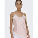 ONLY Bella Strop satin Blonde Top - Lotus