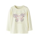 NAME IT Mini Deppa langærmet top - Pear Sorbet