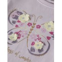 NAME IT Mini Deppa L/S Top - Lavender Fog
