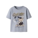 NAME IT Mini Digro S/S Top - Blue Fog