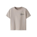 NAME IT Mini Digro S/S Top - Chateau Gray