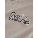 NAME IT Mini Digro S/S Top - Chateau Gray