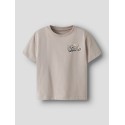 NAME IT Mini Digro S/S Top - Chateau Gray
