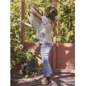 NAME IT Mini Polly Skinny Bootcut Jeans - Light Blue Denim