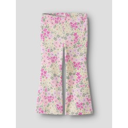 NAME IT Mini Dartias Flared Bukser - Peyote Melange